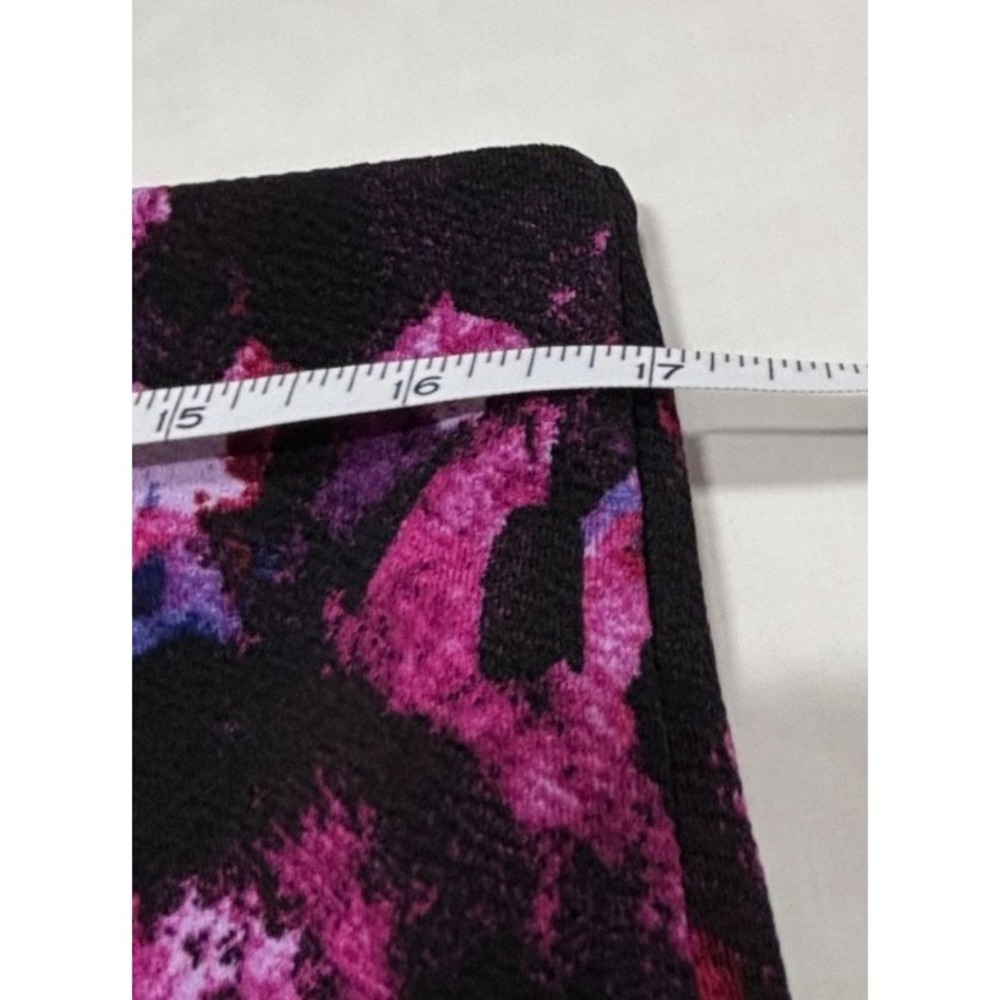 LuLaRoe Womens Skirt Size‎ XL Cassie Black Purple Pink Tie Dye Pencil NWT - Picture 5 of 5